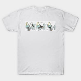 Dachshund Leg Bridge! - Sausage Prince Comics T-Shirt